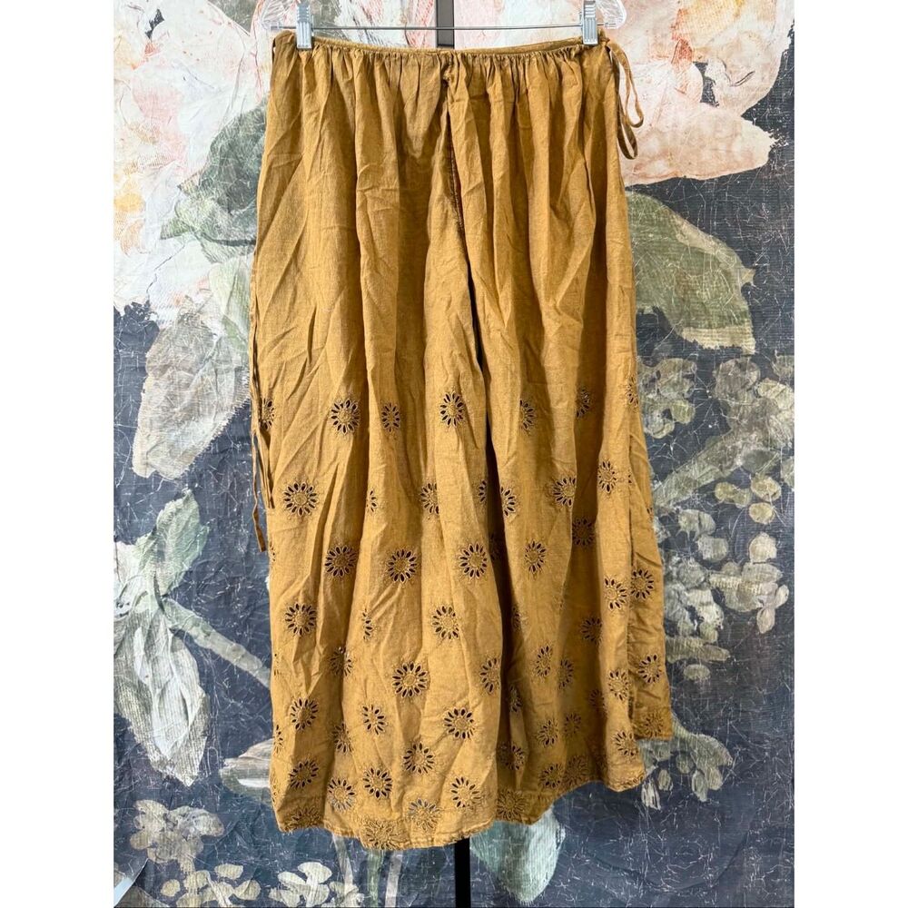 Free People Sweet Serenade Pull-On Wide-Leg Pants Size 8 - Picture 8 of 12